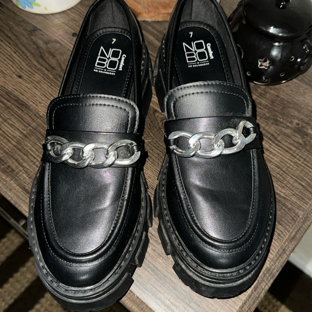 chunky loafers
